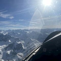 Verortung via Georeferenzierung der Kamera: Aufgenommen in der Nähe von Gemeinde Mutters, Österreich in 2900 Meter